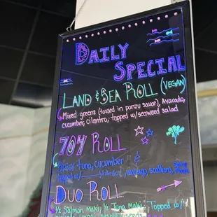 Daily Specials