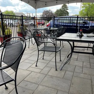 Outdoor seating