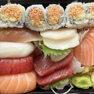 Sashimi and Sushi Lunch Special