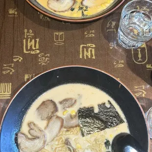 Thai Curry Ramen &amp; Tonkotsu Ramen