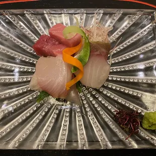 a close up of a plate of food