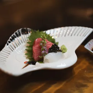 sushi and sashimi, food, sashimi, sushi