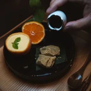 sushi and sashimi, food