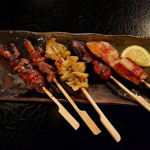 Kushiyaki is on menu night time till 11 pm
