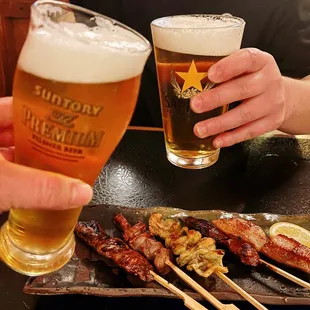 Kushiyaki (skewer grill) are serving now at dine in Friday , Saturday, Sunday till 11pm