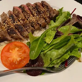 Steak teriyaki