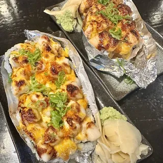 Baked scallop