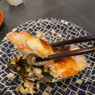 7/24/22 (sun): Inner of Baked mussel