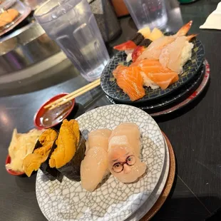 food, sushi, sashimi, sushi and sashimi