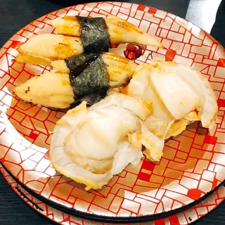 Cooked Scallop Sushi