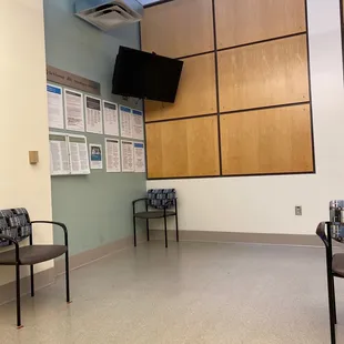 Waiting room.