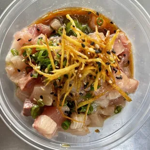 Truffle hamachi from joja