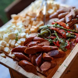 Sausage &amp; Cheese Board