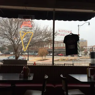 a view of the outside of the restaurant