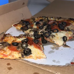 The Godfather pizza.