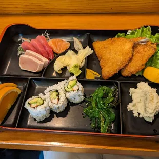 Fish bento