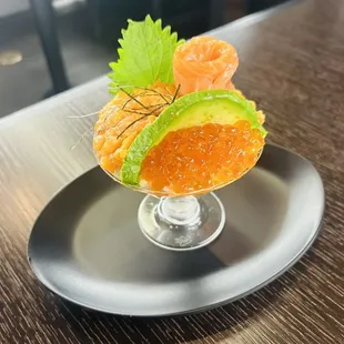 Salmon cocktail