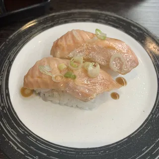 Aburi Salmon Toro Ponzu Nigiri(1Pc)