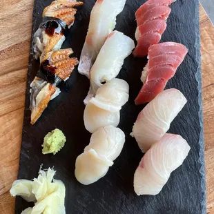 sashimi, sushi and sashimi, sushi, food