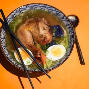 Our Nikkei Chicken Ramen!