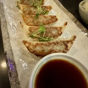 Oyster Gyoza
