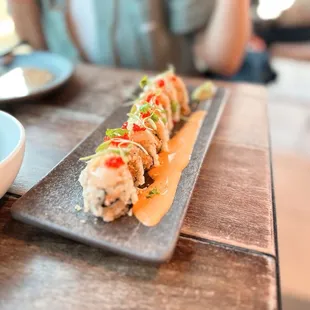 Crab and Scallop Sushi