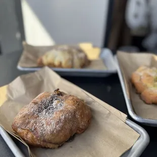 Chocolate hazelnut crossiant