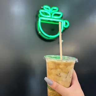 Okinawa Brown Sugar Latte