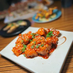 a plate of food