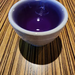 Butterfly Pea Flower Cold Brew Sake
