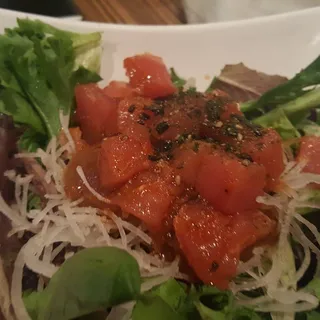 Spicy Seafood Salad with Ginger Dressing