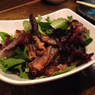 Salmon Skin Salad