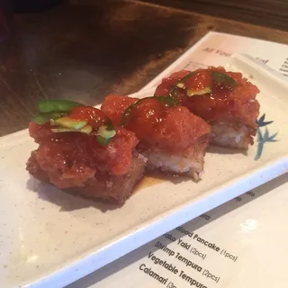 Crispy Rice with Spicy Tuna