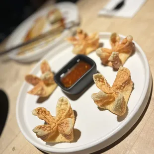 * Snow Crab wontons