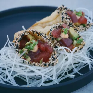 Tuna Poke Cones