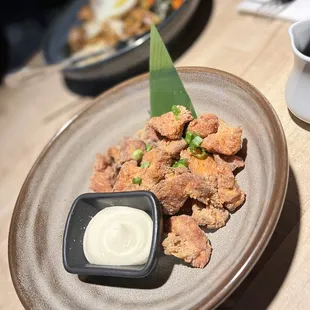 Fried chicken appetizer