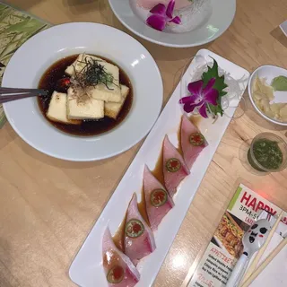 C11 Yellowtail Sashimi with Jalapenos