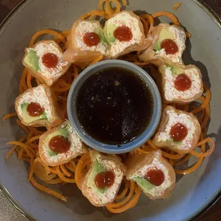 food, sushi and sashimi