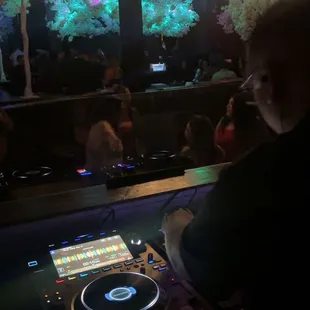 DJ booth