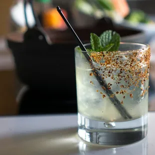 Full bar and awesome cocktails.