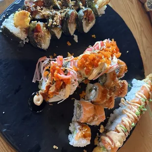 food, sushi, sushi and sashimi, sashimi