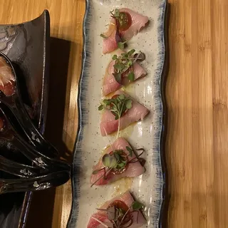 Hamachi Carpaccio Plate