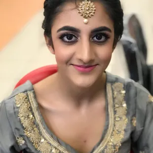 Makeup and hair for bridal, bridesmaids, prom, reception, and all other occasions. Booking And Inquires contact us today