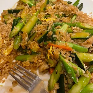 Fried rice with vegetables!!!!!!