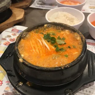 Mushroom Tofu Soup*