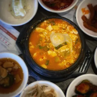 Clam Tofu Soup*