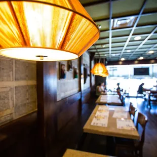 sushi and sashimi, interior