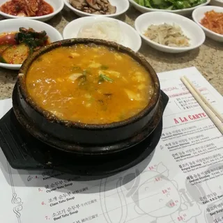 OYSTER Tofu Soup
