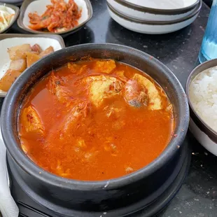 Seafood Tofu Soup