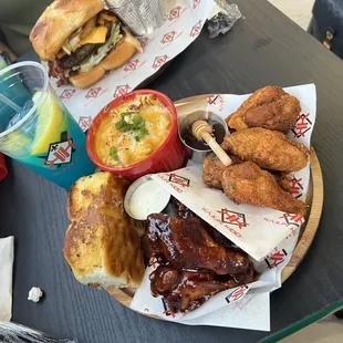 The wings are fire and that crawfish Mac is worth the visit alone.